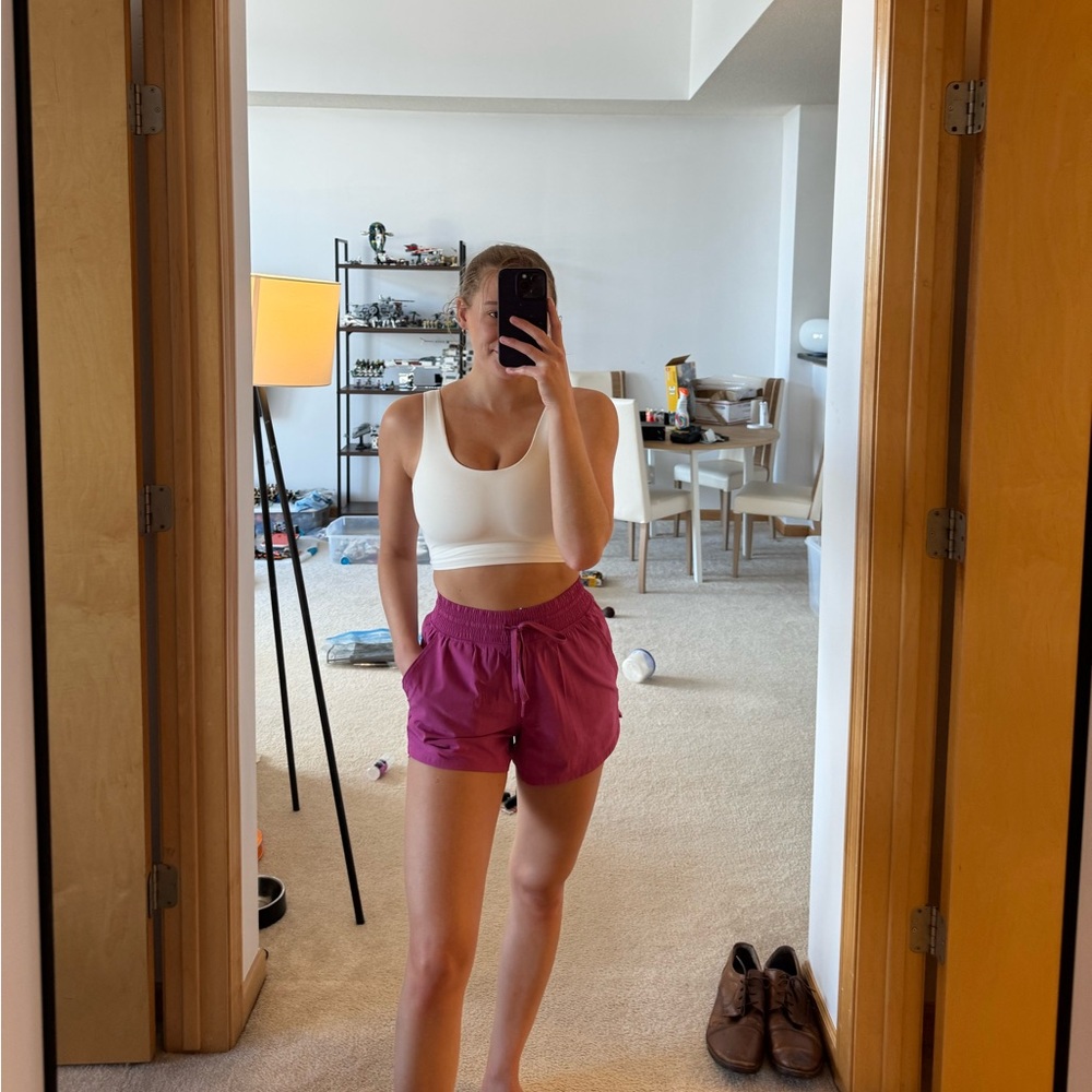 Abercrombie & Fitch Pink Athletic Shorts